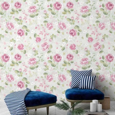 Tριαντάφυλλο, Μοτίβα, Ταπετσαρίες Τοίχου, 100 x 100 εκ.