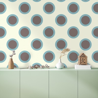 Μοτίβο με κύκλους, Μοτίβα, Ταπετσαρίες Τοίχου, 100 x 100 εκ.