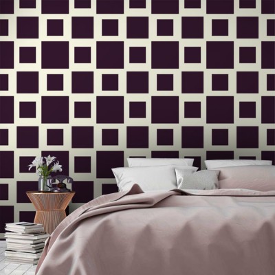 Tετράγωνα, Μοτίβα, Ταπετσαρίες Τοίχου, 100 x 100 εκ.