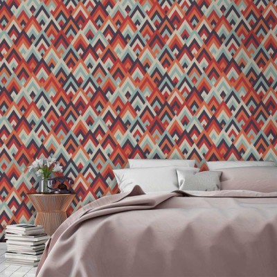 Γεωμετρικό Μοτίβο, Μοτίβα, Ταπετσαρίες Τοίχου, 110 x 100 εκ.