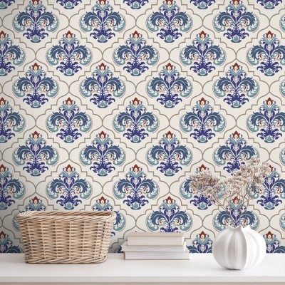 Μωσαϊκό με φυτό, Μοτίβα, Ταπετσαρίες Τοίχου, 100 x 100 εκ.