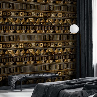 Houseart Αιγυπτιακό μοτίβο, Μοτίβα, Ταπετσαρίες Τοίχου, 100 x 100 εκ.