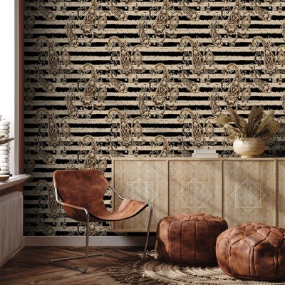 Ιαπωνικό μοτίβο, Μοτίβα, Ταπετσαρίες Τοίχου, 100 x 100 εκ.