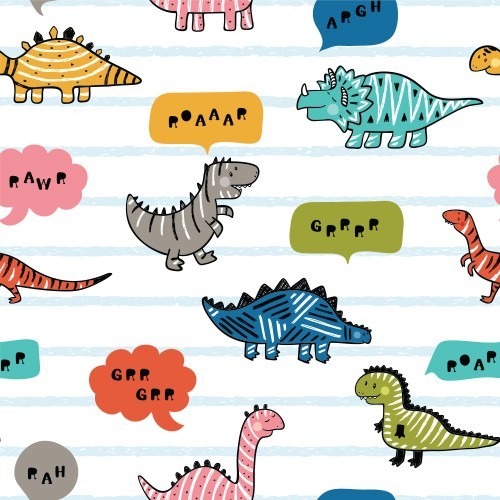 Χρωματιστά δεινοσαυράκια