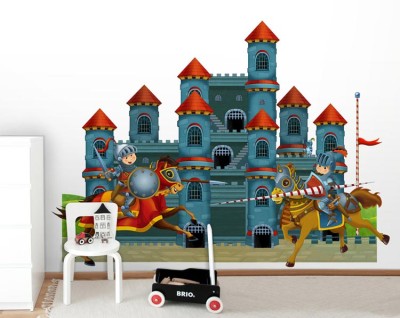 Κάστρο Ιπποτών Παιδικά Ταπετσαρίες Τοίχου 88 x 114 cm (20454)