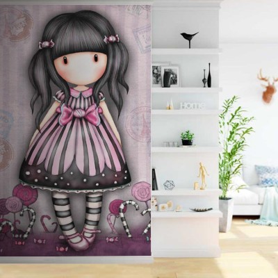 Girl with lollypops, Ταπετσαρίες Τοίχου, 100 x 100 εκ. (21065)