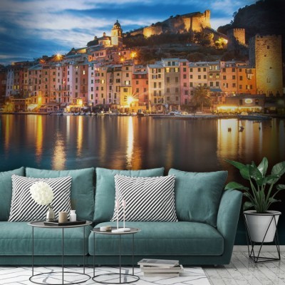 Νυχτερινή Λήψη Πόλης, Πόλεις - Ταξίδια, Ταπετσαρίες Τοίχου, 100 x 67 εκ.