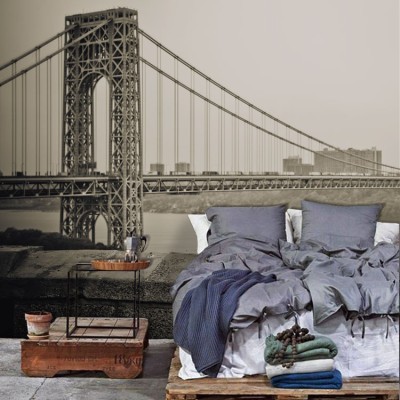 Η γέφυρα της Ουάσιγκτον, Πόλεις - Ταξίδια, Ταπετσαρίες Τοίχου, 135 x 77 εκ.