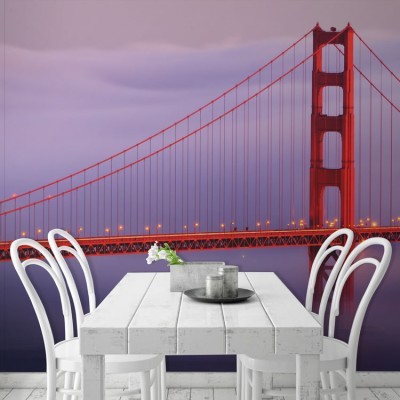 Γέφυρα Γκόλντεν Γκέιτ, Πόλεις - Ταξίδια, Ταπετσαρίες Τοίχου, 120 x 80 εκ.