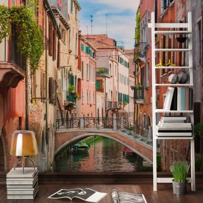 Aρχαία κτίρια της Βενετίας, Πόλεις - Ταξίδια, Ταπετσαρίες Τοίχου, 123 x 82 εκ.