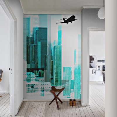 Houseart Ταξίδι, Τεχνολογία - 3D, Ταπετσαρίες Τοίχου, 80 x 111 εκ.