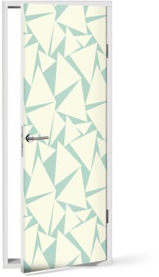 Μοτίβο με μπεζ τρίγωνα, Μοτίβα, Αυτοκόλλητα πόρτας, 60 