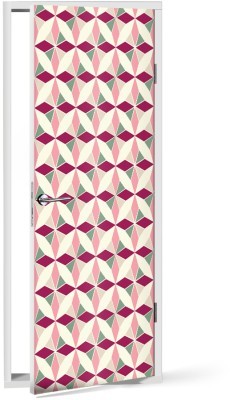 Διακόσμηση παιδικού δωματίου House Art - ΣΗΜΑΝΤΙΚΟ: Σε περίπτωση διαφοράς τιμής από το κατάστημα ισχύει παντα και μόνο η τιμή του καταστήματος Πολύχρωμο γεωμετρικό μοτίβο, Μοτίβα, Αυτοκόλλητα πόρτας