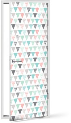 Τριγωνικές σημαίες, Μοτίβα, Αυτοκόλλητα πόρτας, 60 x 170 εκ.