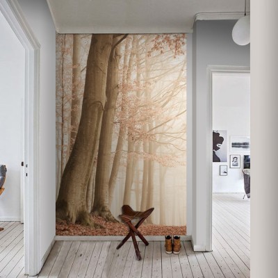 Ομίχλη στο δάσος, Vintage, Ταπετσαρίες Τοίχου, 81 x 125 εκ.