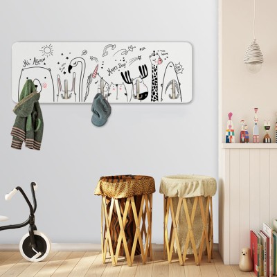 Animals Παιδικά Κρεμάστρες & Καλόγεροι 45 cm x 1.38cm