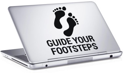 Guide your footsteps Sticker Αυτοκόλλητα Laptop (17556)