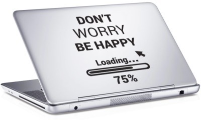 Don’t worry be happy Sticker Αυτοκόλλητα Laptop (17564)