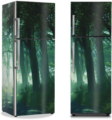 Τροπικό δάσος Φύση Αυτοκόλλητα ψυγείου 50 x 85 cm