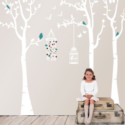 Φύση Παιδικά Αυτοκόλλητα τοίχου Small 118×100 cm
