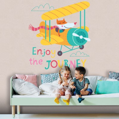 Enjoy the journey Παιδικά Αυτοκόλλητα τοίχου 45 x 45 cm (34962)