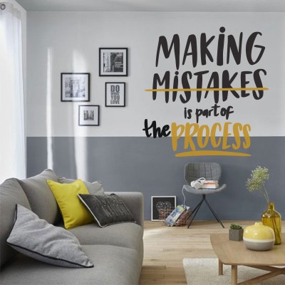 Making Mistakes Φράσεις Αυτοκόλλητα τοίχου 100 x 100 cm (39326)