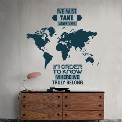 We must take adventures Φράσεις Αυτοκόλλητα τοίχου 140X145