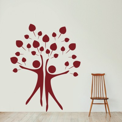 Δέντρο Διάφορα Αυτοκόλλητα τοίχου 63 x 50 cm (412)