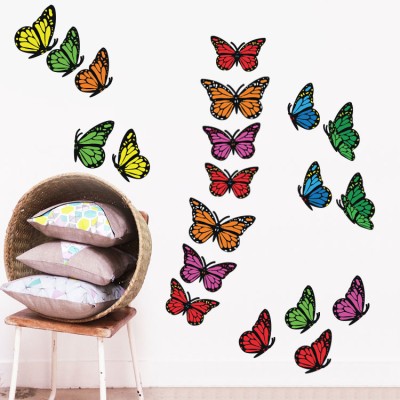 Πεταλούδες Παιδικά Mini Pack αυτοκόλλητα 89×103