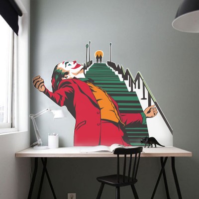 Joker γελάει Φιγούρες Αυτοκόλλητα τοίχου 75 x 100 cm