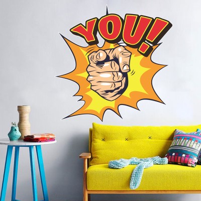 You! Κόμικς Αυτοκόλλητα τοίχου 80 x 80 cm (39909)