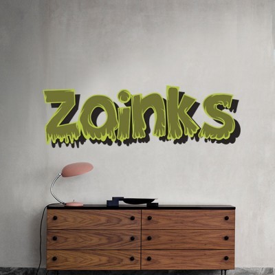 Zoinks Κόμικς Αυτοκόλλητα τοίχου 25 x 78 cm (16365)