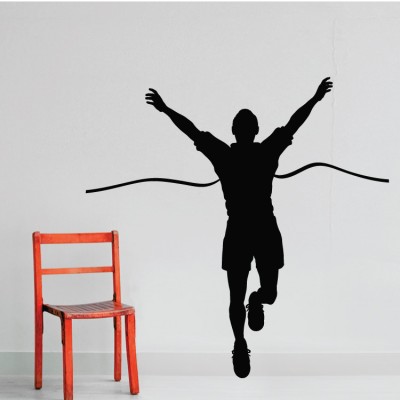 Δρομέας Σπορ Αυτοκόλλητα τοίχου 60 x 60 cm