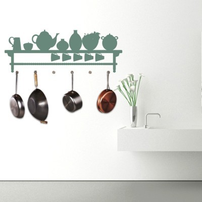 Κρεμάστρα kitchen Κρεμάστρες Αυτοκόλλητα τοίχου 100X37