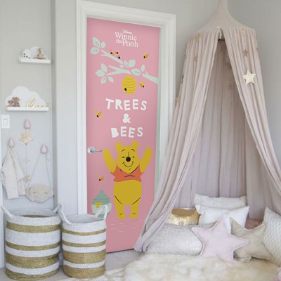 Trees & Bees, Winnie the Pooh Disney Αυτοκόλλητα πόρτας 60 x 170 cm (24116)