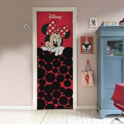 Η Μίνι Μάους είναι ναζιάρα Disney Αυτοκόλλητα πόρτας 60 x 170 cm (26730)