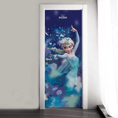 Time of Elsa, Frozen Disney Αυτοκόλλητα πόρτας 60 x 170 cm (22843)