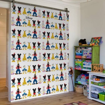 Mickey’s Friends together Disney Αυτοκόλλητα πόρτας 60 x 170 cm (24996)