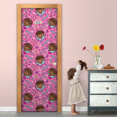 I care, Doc Mc Stuffins Disney Αυτοκόλλητα πόρτας 60 x 170 cm
