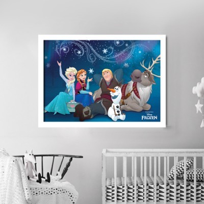 Η παρέα της Frozen! Disney Πίνακες σε καμβά 34 x 50 cm (22667)