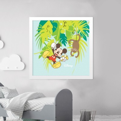 Ο Mickey στη ζούγκλα!! Disney Πίνακες σε καμβά 50 x 50 cm (22649)