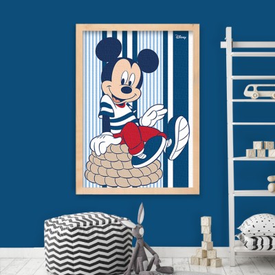 Ο Mickey με ναυτικά ρούχα! Disney Πίνακες σε καμβά 75 x 50 cm (28147)