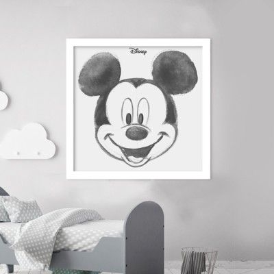 Το προφίλ του Mickey Disney Πίνακες σε καμβά 50 x 50 cm