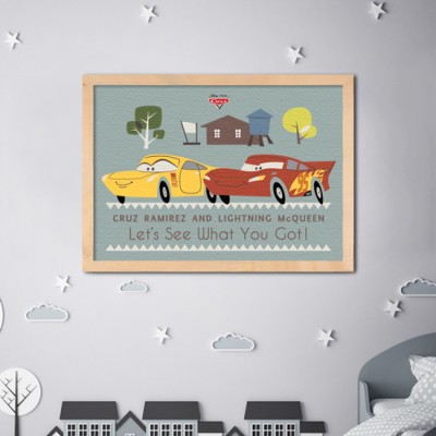 McQueen and Cruz Ramirez!! Disney Πίνακες σε καμβά 34 x 50 cm