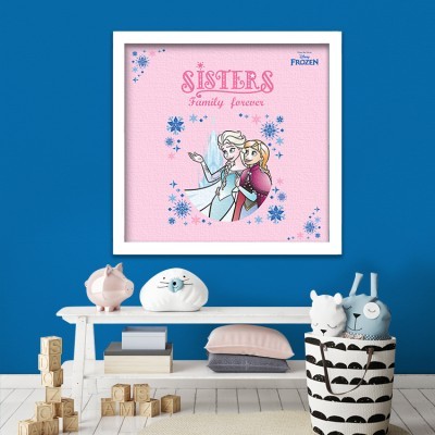 Sisters family forever! Disney Πίνακες σε καμβά 50 x 50 cm (27487)