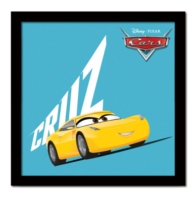 Cruz, Cars Παιδικά Πίνακες σε καμβά 40 x 40 εκ.
