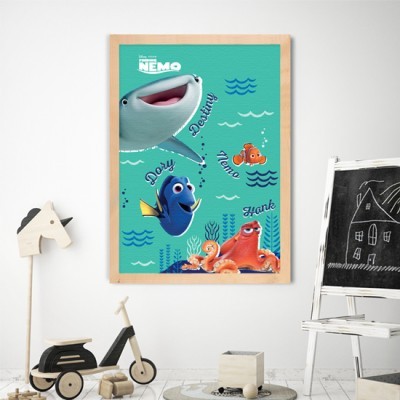 Στο βυθό με τον Nemo! Disney Πίνακες σε καμβά 75 x 50 cm (22584)