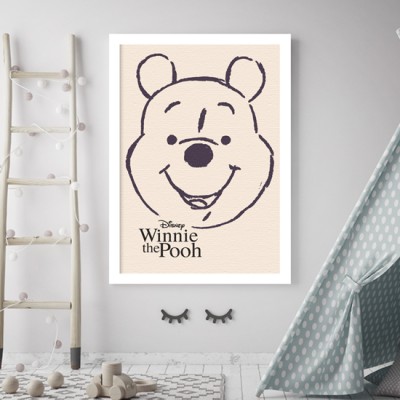 Πορτραίτο του Winnie the Pooh Disney Πίνακες σε καμβά 75 x 50 cm