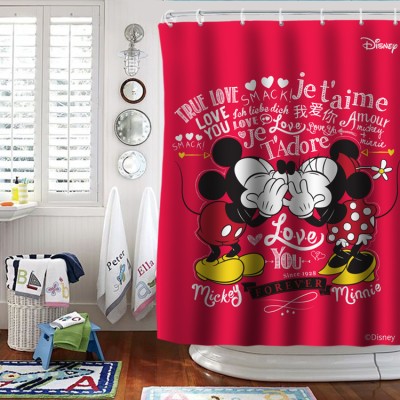 Αληθινή Αγάπη Mickey & Minnie, Mickey & Friends Παιδικά Κουρτίνες μπάνιου 150 x 180 εκ.