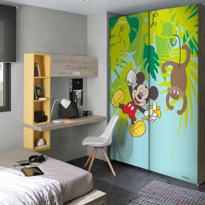 Monkey & Mickey Disney Αυτοκόλλητα ντουλάπας 65 x 185 cm (26688)